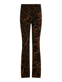 Pantalon en jacquard imprimé tigre - Tiger