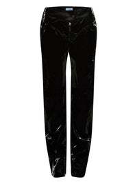 Pantalon moto vernis - Noir