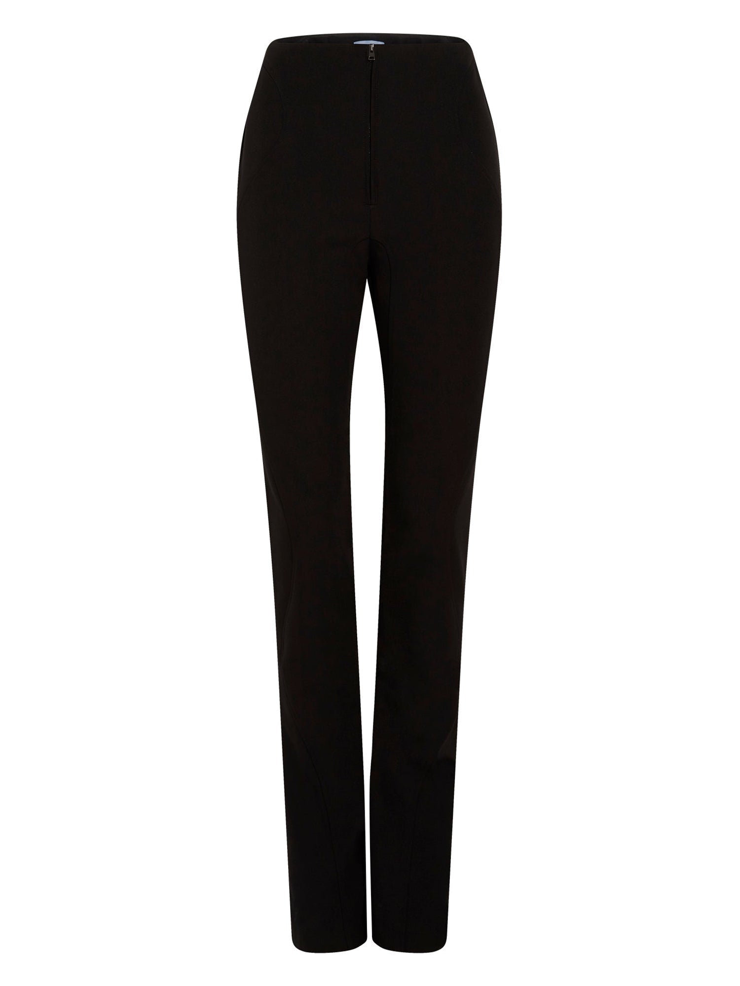 Pantalon slim en scuba - Noir Intense