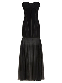 Robe du soir bustier coeur - Noir