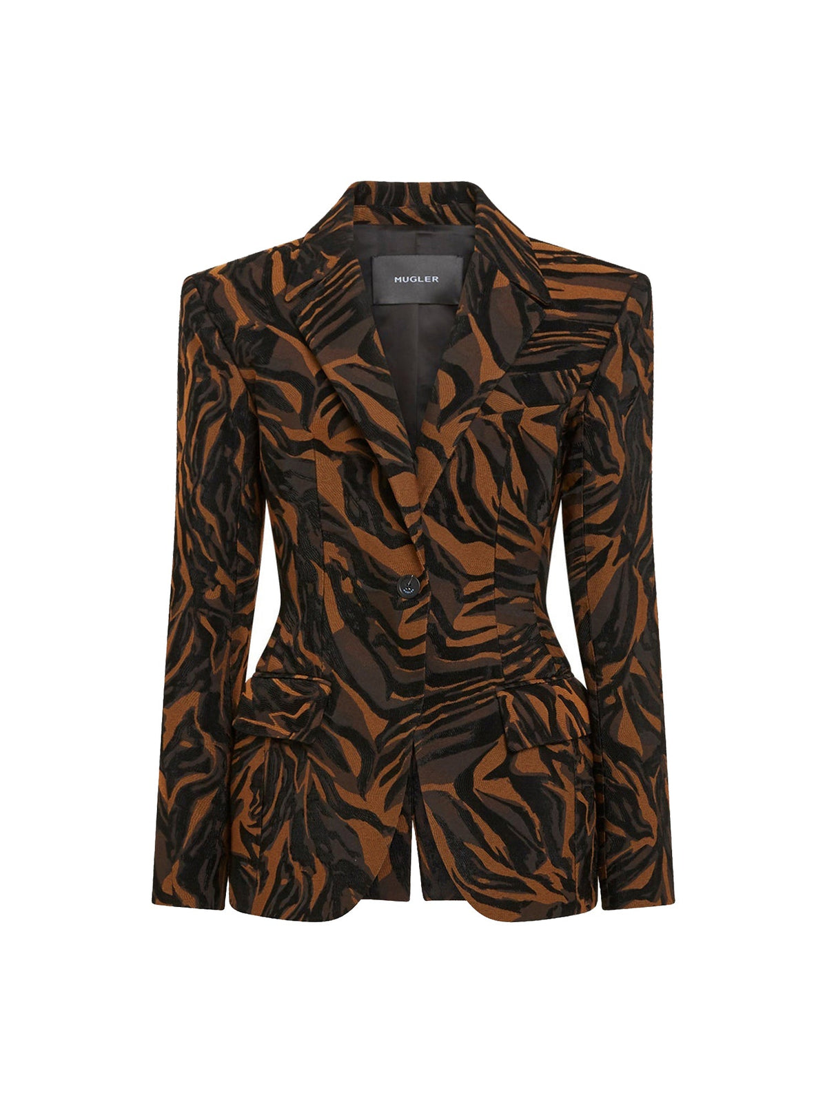 Veste tailleur en jacquard imprimé tigre - Tiger