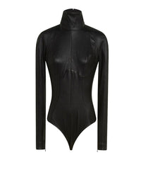 Body en cuir - Noir