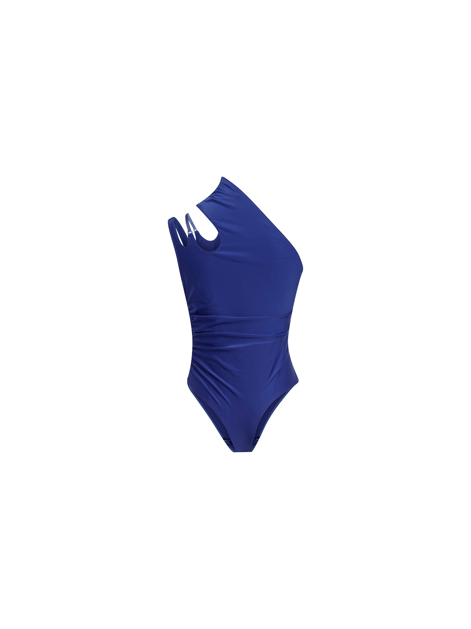 Body en jersey asymétrique - Cobalt Blue