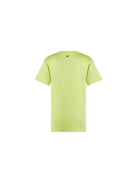 T-shirt logo en coton - Lime