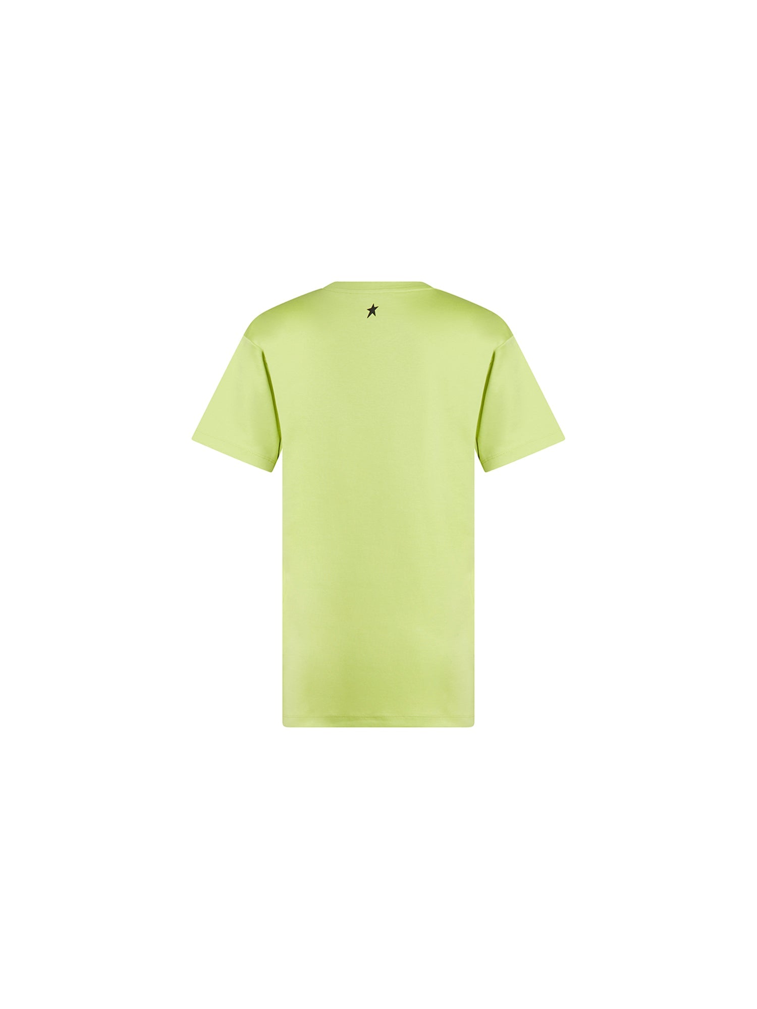 T-shirt logo en coton - Lime