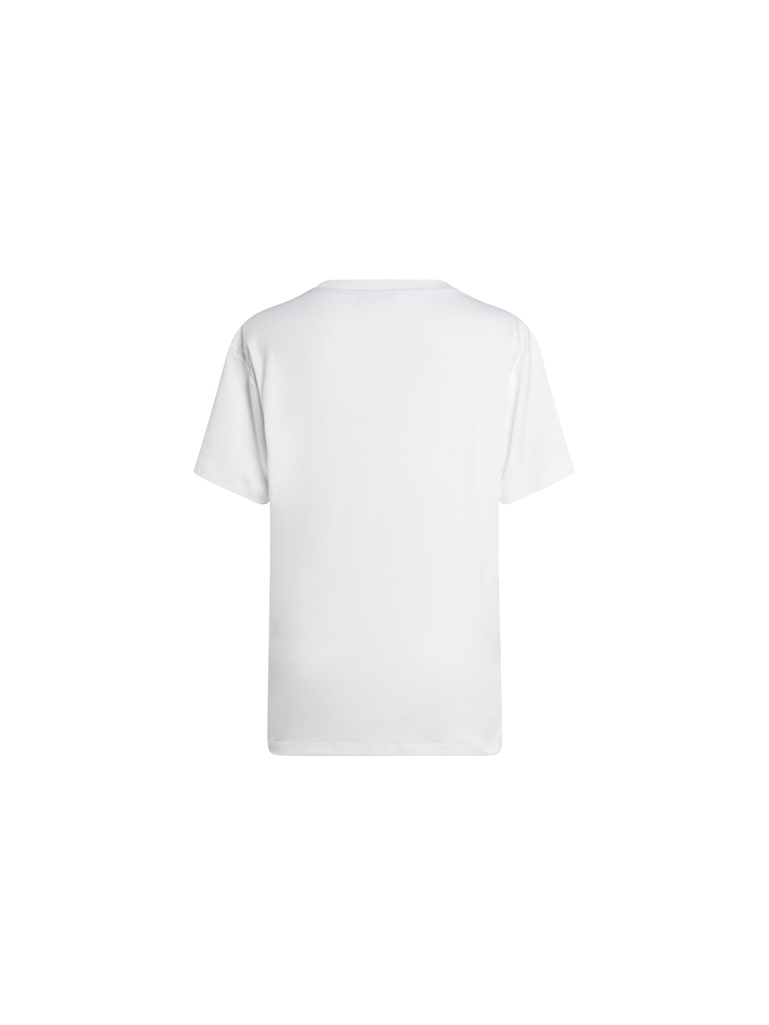T-shirt logo gold - Blanc Gold
