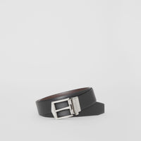 BLACK/CHOCOLATE Ceinture réversible en cuir London