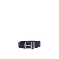 DARK NAVY/BLACK Ceinture réversible en cuir London