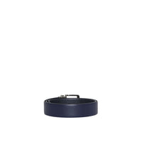DARK NAVY/BLACK Ceinture réversible en cuir London