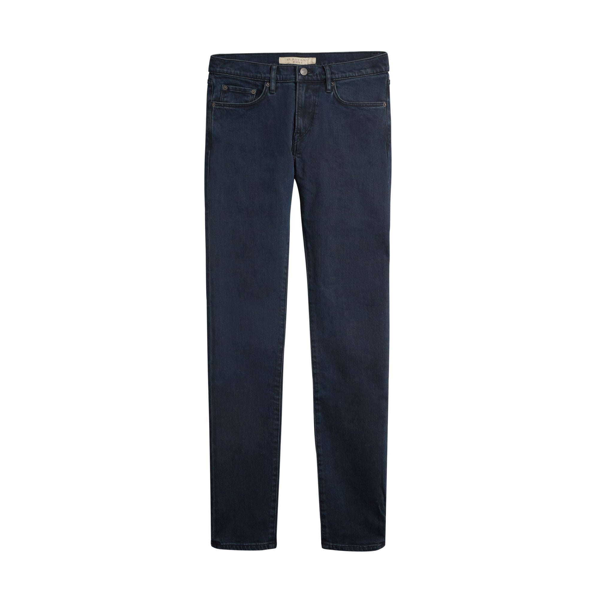 DARK INDIGO Jean de coupe slim en denim extensible