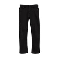 BLACK Jean denim extensible de coupe droite