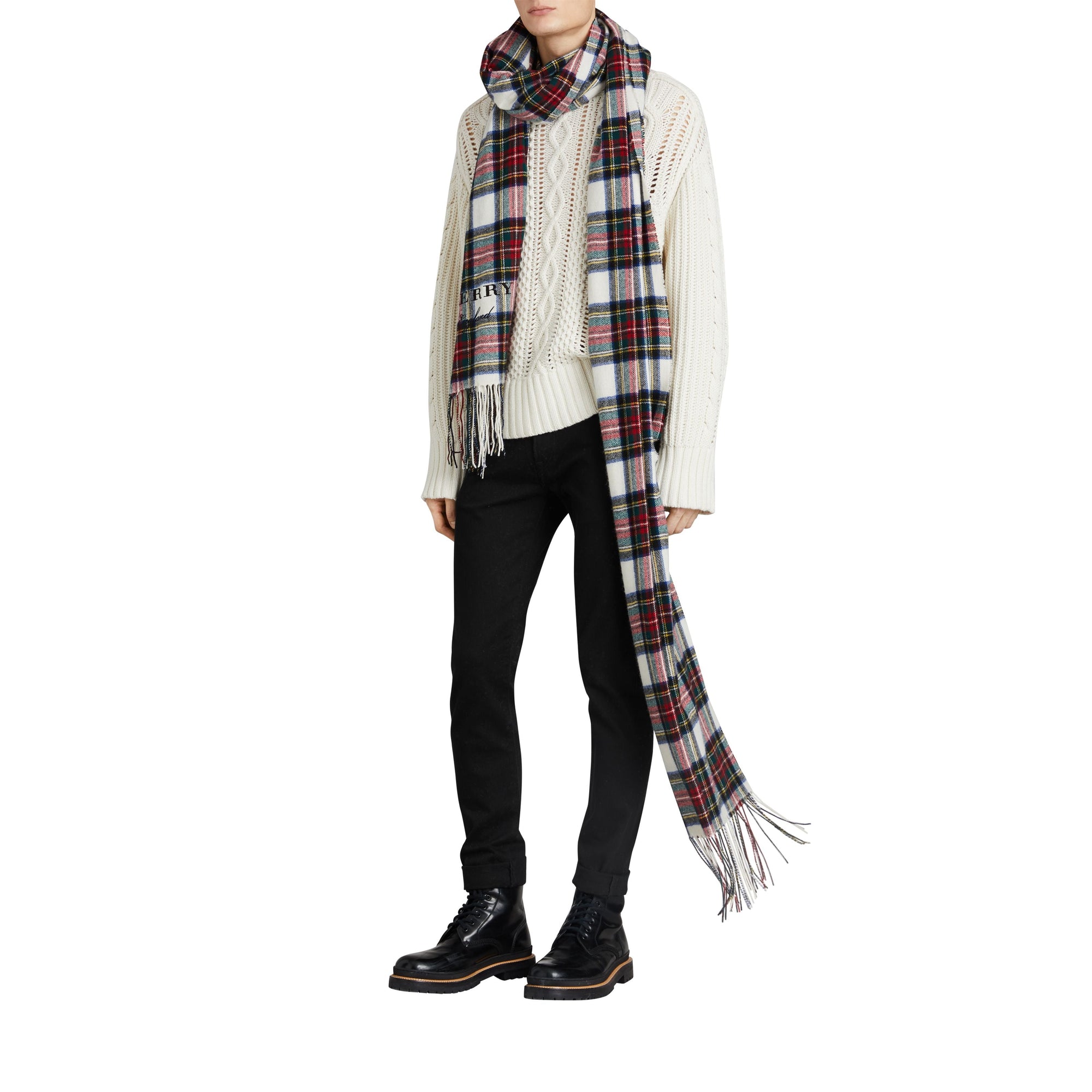 BLACK Jean denim extensible de coupe droite