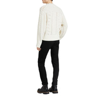 BLACK Jean denim extensible de coupe droite