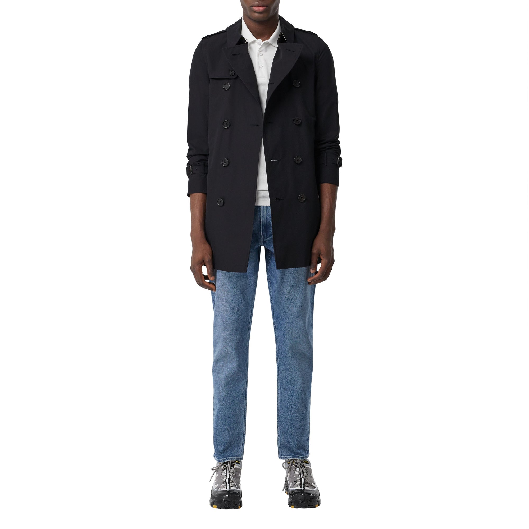 NAVY The Sandringham – Trench mi-long