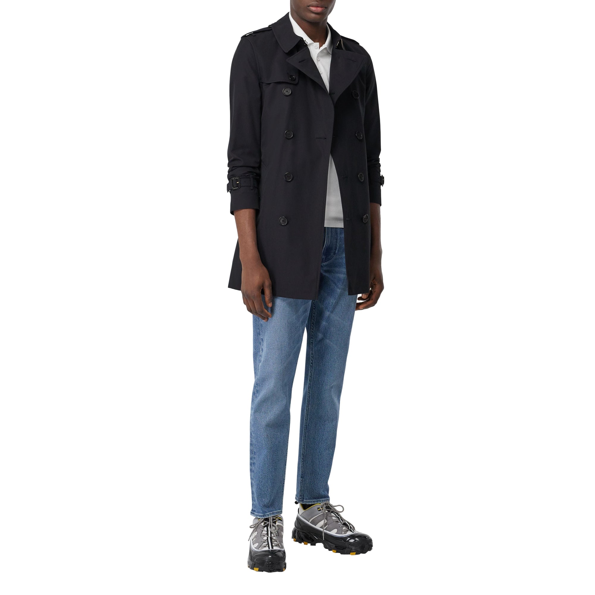 NAVY The Sandringham – Trench mi-long