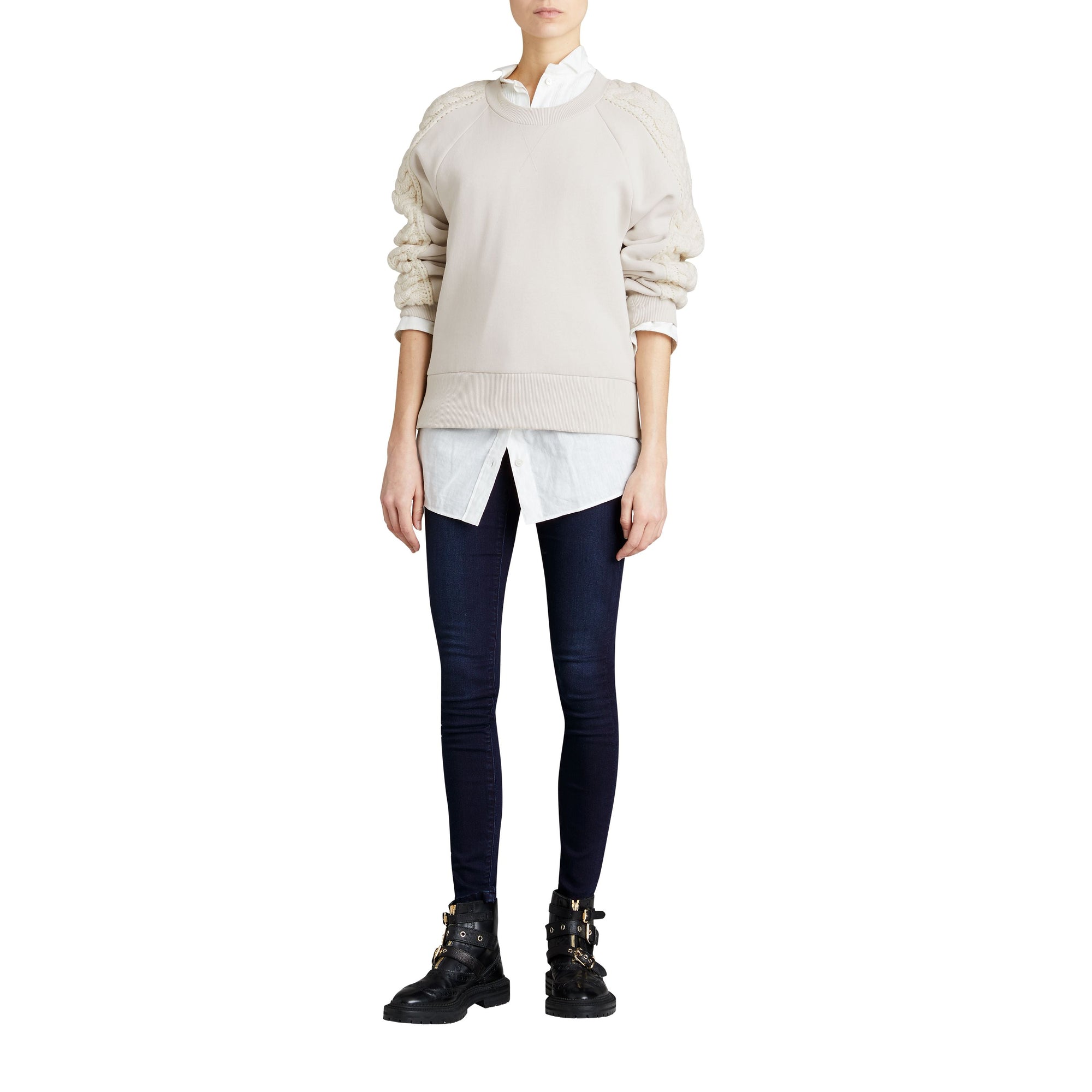 DARK INDIGO Jean de coupe skinny en denim ultra-stretch