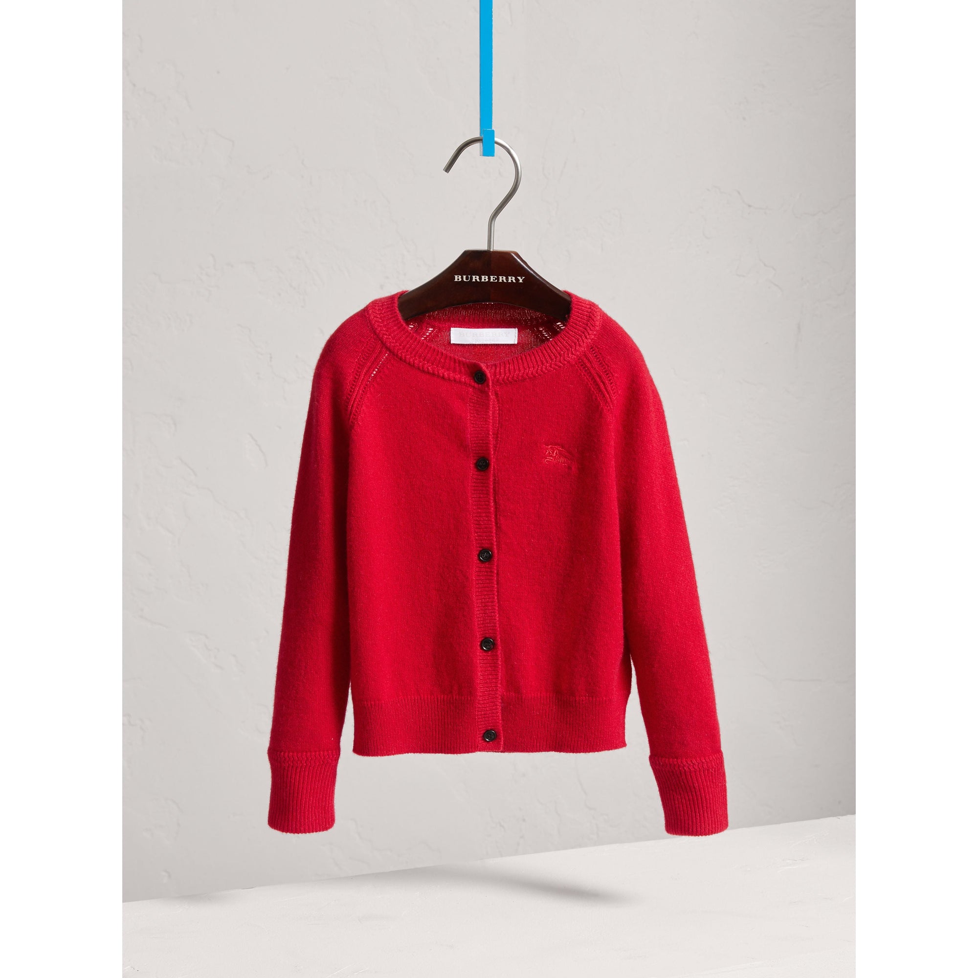 PARADE RED Cardigan en cachemire avec éléments check