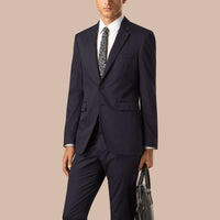 NAVY Veste moderne en coton sans doublure
