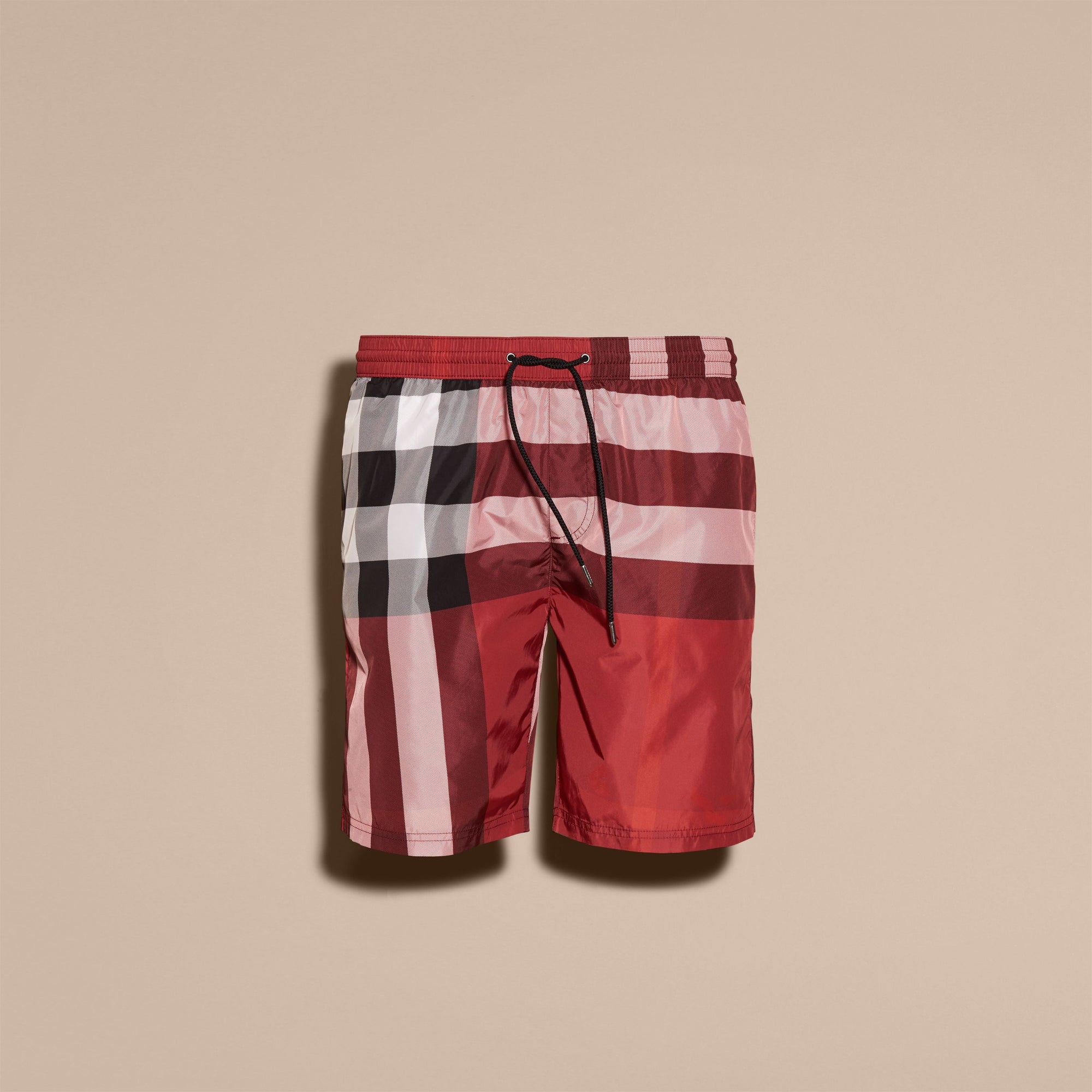 PARADE RED Short de bain à motif check