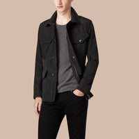 BLACK Veste utilitaire légère en tissu technique avec gilet intérieur amovible