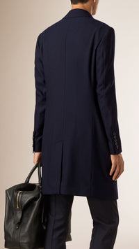 INK Manteau ajusté en laine légère