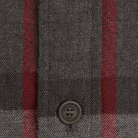 CHARCOAL Chemise en flanelle de coton à motif check