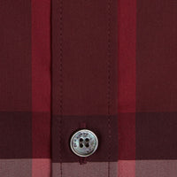 CLARET Chemise en coton extensible à motif check