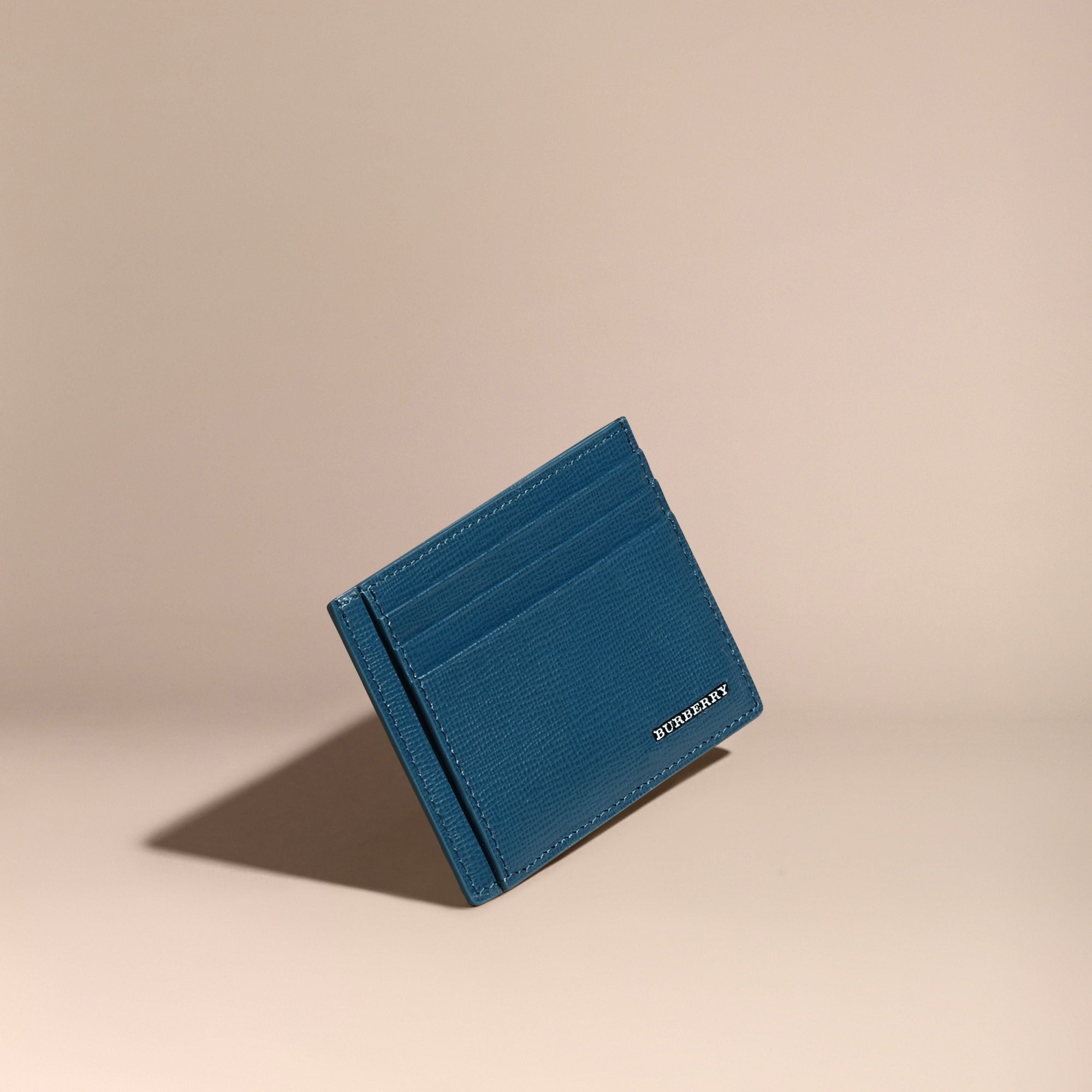MINERAL BLUE Porte-cartes en cuir London