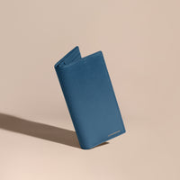 MINERAL BLUE Portefeuille continental en cuir London
