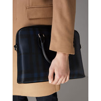 NAVY/BLACK Sac The Barrow fin avec motif London check