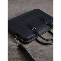 NAVY/BLACK Sac The Barrow fin avec motif London check