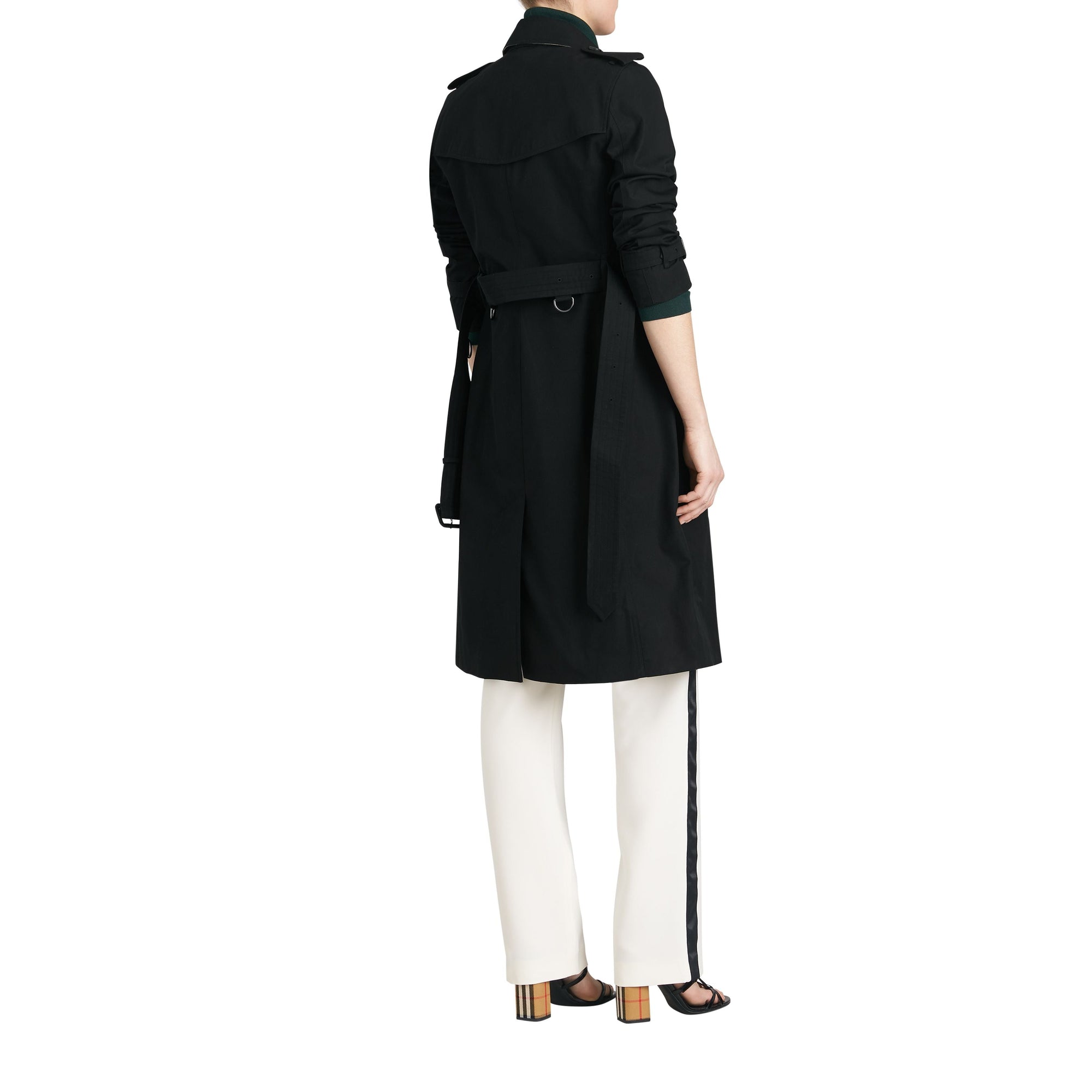 BLACK The Kensington – Trench extra-long