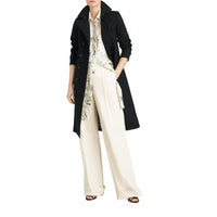 BLACK The Sandringham – Trench extra-long