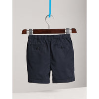 INK Short chino en coton avec motif check