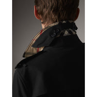 BLACK The Chelsea – Trench Heritage mi-long