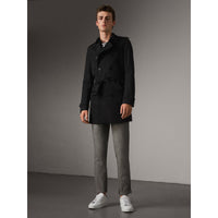 BLACK The Chelsea – Trench Heritage mi-long