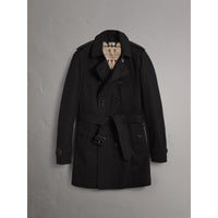 BLACK The Chelsea – Trench Heritage mi-long