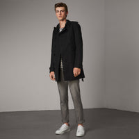 BLACK The Chelsea – Trench Heritage mi-long