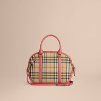 HONEY/ANTIQUE ROSE Petit sac The Orchard à motif Horseferry Check