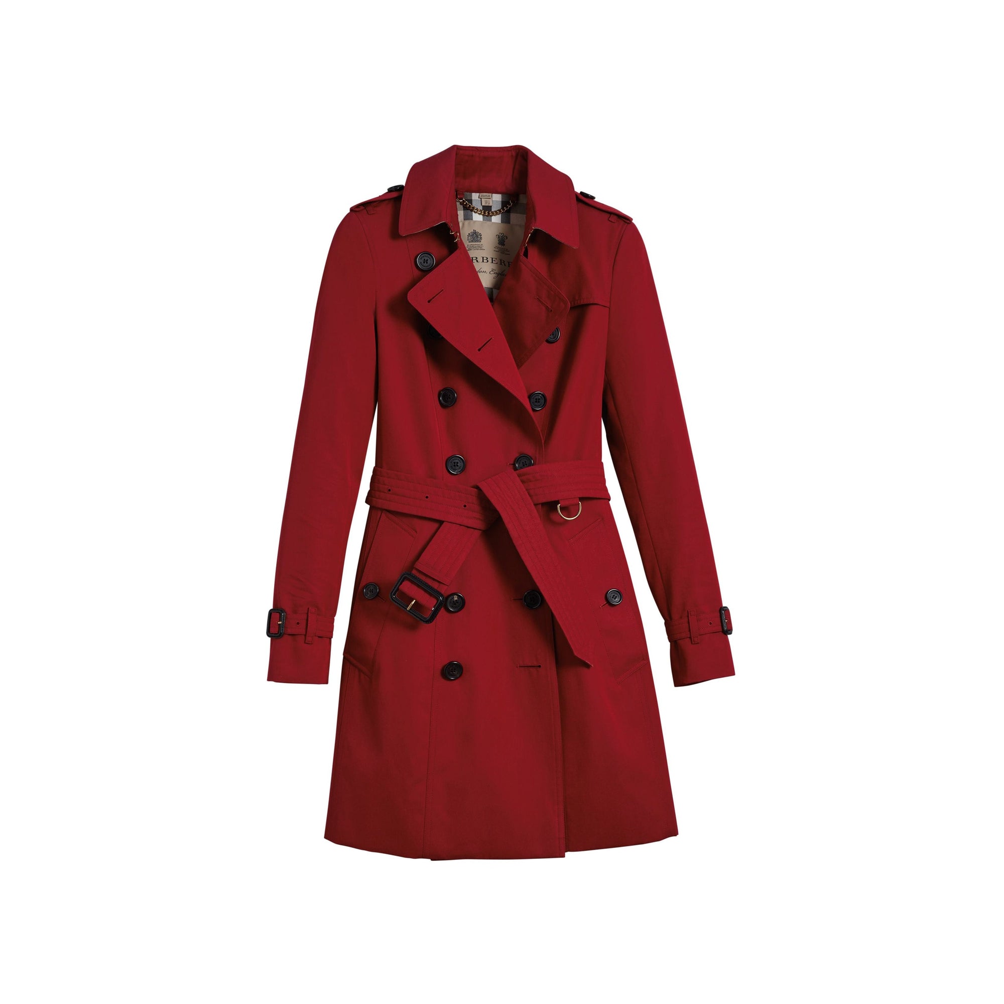 Trench mi-long the Chelsea - Rouge parade