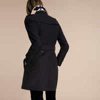 NAVY Trench-coat Heritage mi-long The Chelsea