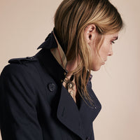 NAVY Trench-coat Heritage mi-long The Chelsea