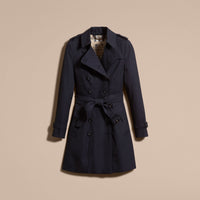 NAVY Trench-coat Heritage mi-long The Chelsea