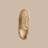 HC/NUDE Tennis en coton House check et cuir