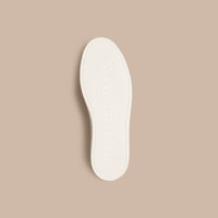 HC/OPTIC WHITE Sneakers en coton House check et cuir