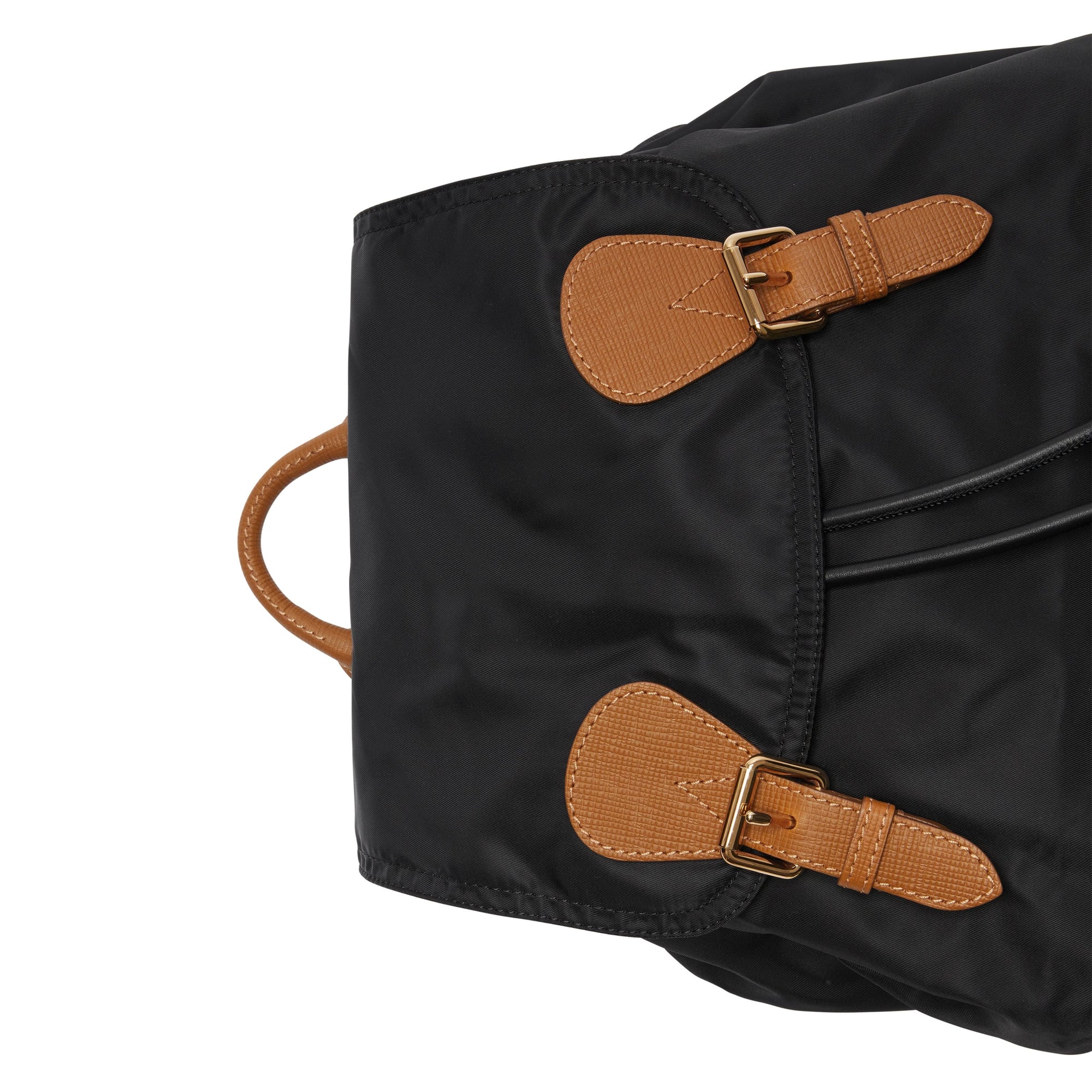 Grand sac the rucksack en nylon technique et cuir - Noir