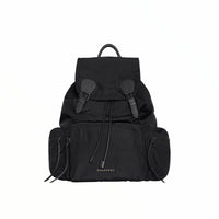 BLACK Grand sac The Rucksack en nylon technique et cuir
