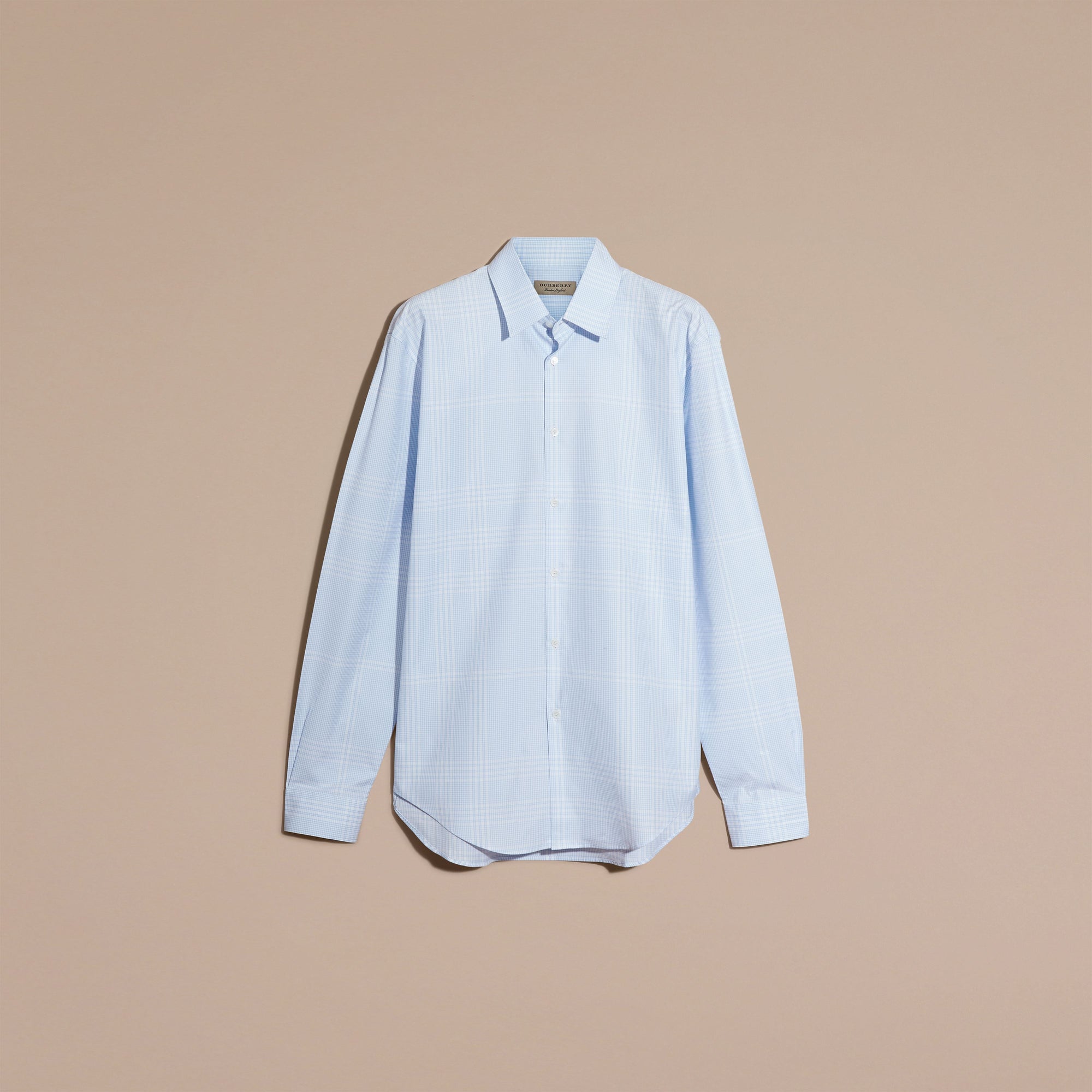 CITY BLUE Chemise en coton à motif check