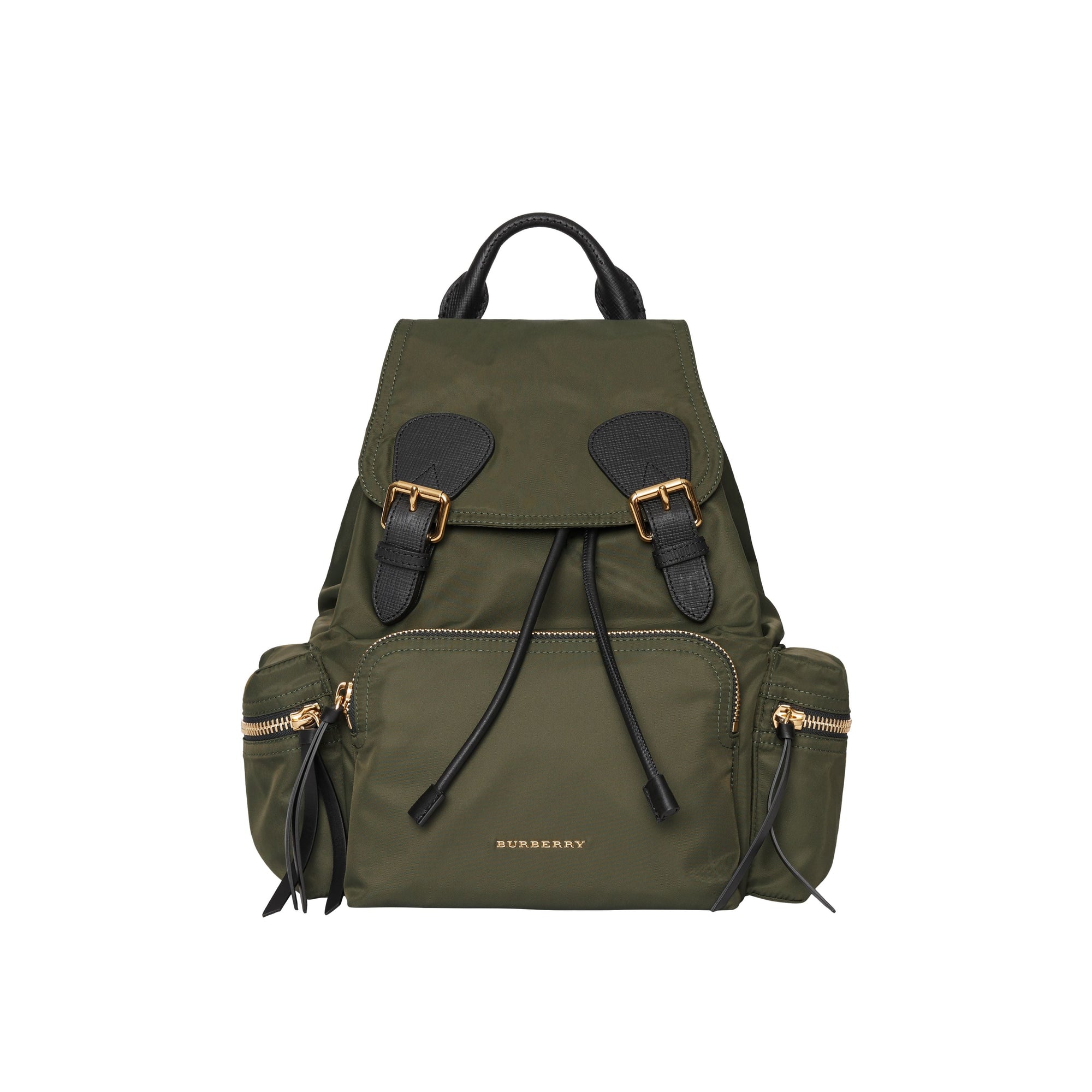 CANVAS GREEN Sac The Rucksack moyen en nylon technique et cuir