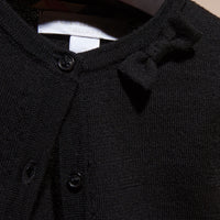 BLACK Cardigan léger en laine mérinos